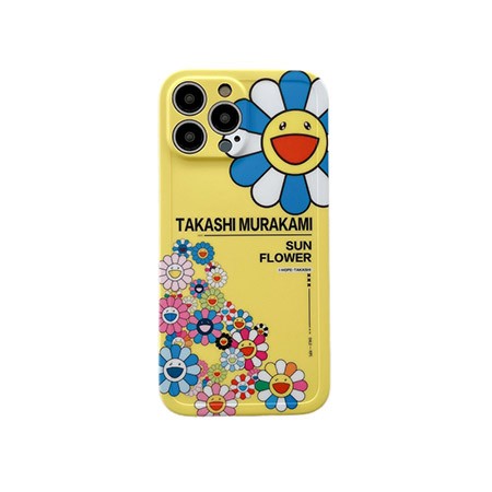 アイフォン 15pro スマホケース murakami sunflower 