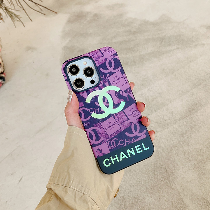 chanel風 スマホケース iphone15プラス 