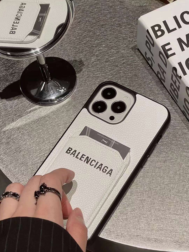 ブランド balenciaga iphone 15プラス スマホケース 