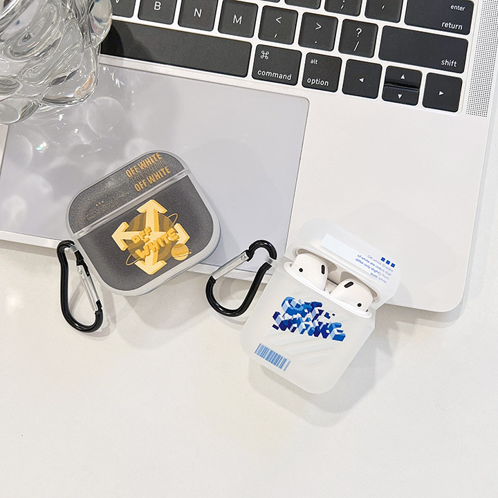off white風 AirPods 3世代 