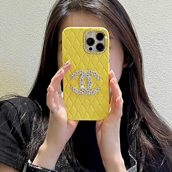 シャネル風 iphone 15plus カバー 