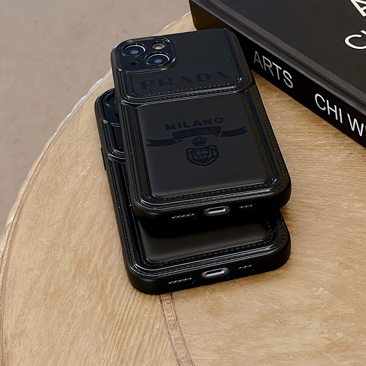 ブランド 携帯ケース アイフォン14プロmax プラダ風 