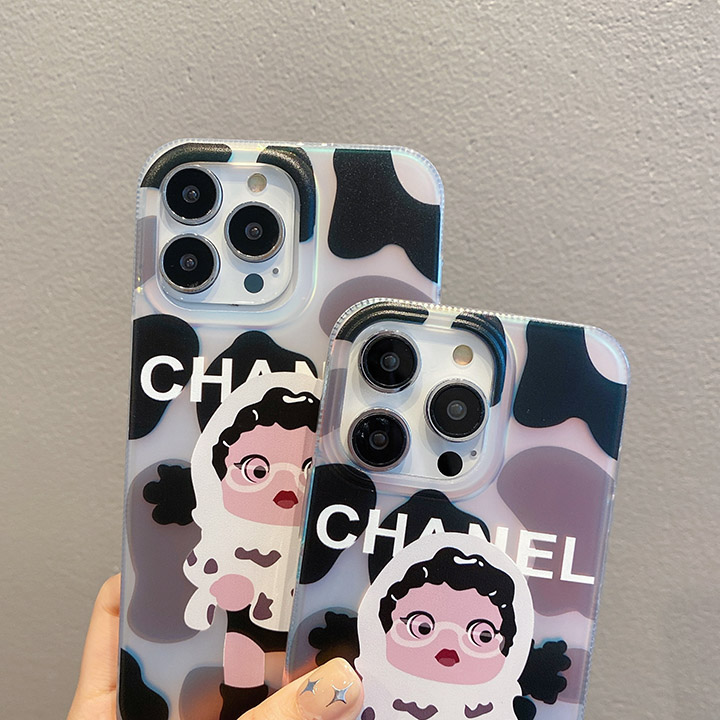 chanel風 アイホン14pro カバー 