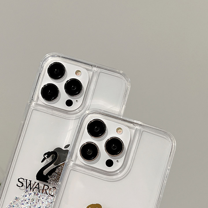 ハイブランド swarovski風 iphone15プラス ケース 
